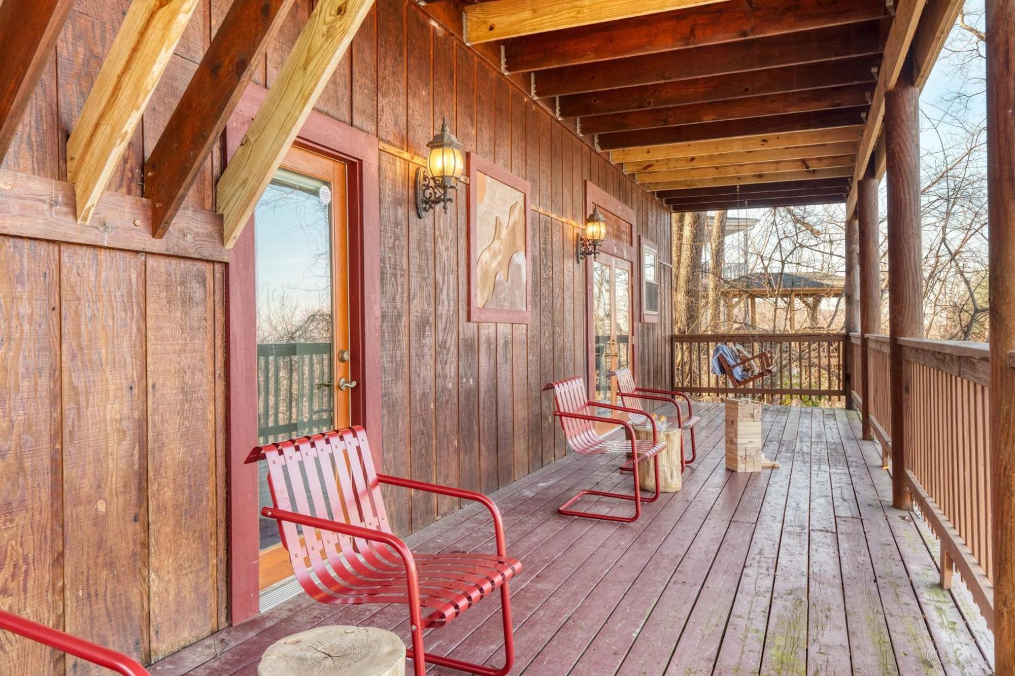 Pine Needle By Avantstay Log W Gorgeous Views Hot Tub Patio Pool Table Hébergement de vacances